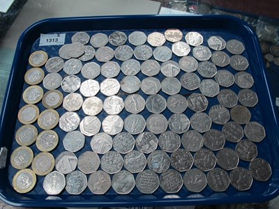 Lot 1313 - Large Collection Of Redeemable GB £2 And 50p...