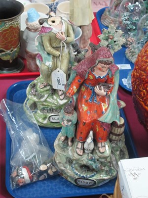 Lot 1302 - XIX Century Staffordshire Walton Figural Group,...