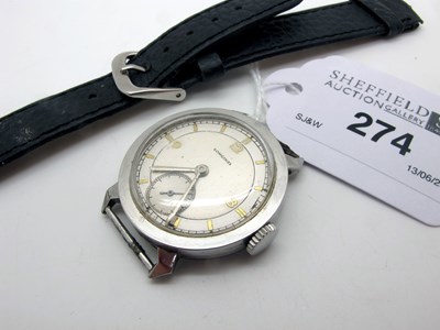 Lot 274 - Longines; A c.1950's Gent's Wristwatch Head,...