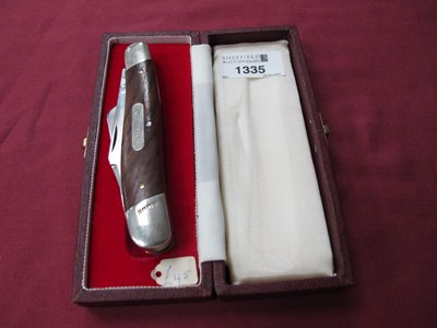 Lot 1335 - Schrade Wostenolm IXL Sheffield Pocket Knife,...