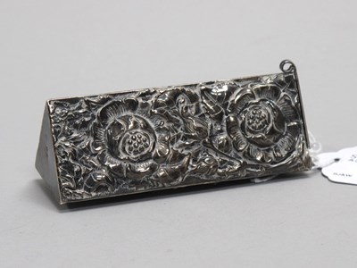Lot 23 - A Tooth Pick Box, detailed in relief with...