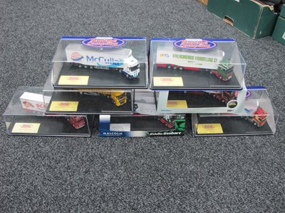 Lot 820 - Seven 1:76th Scale Diecast Model Commercial...