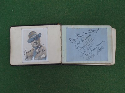 Lot 1348 - An Early XX Century Autograph Album, with...