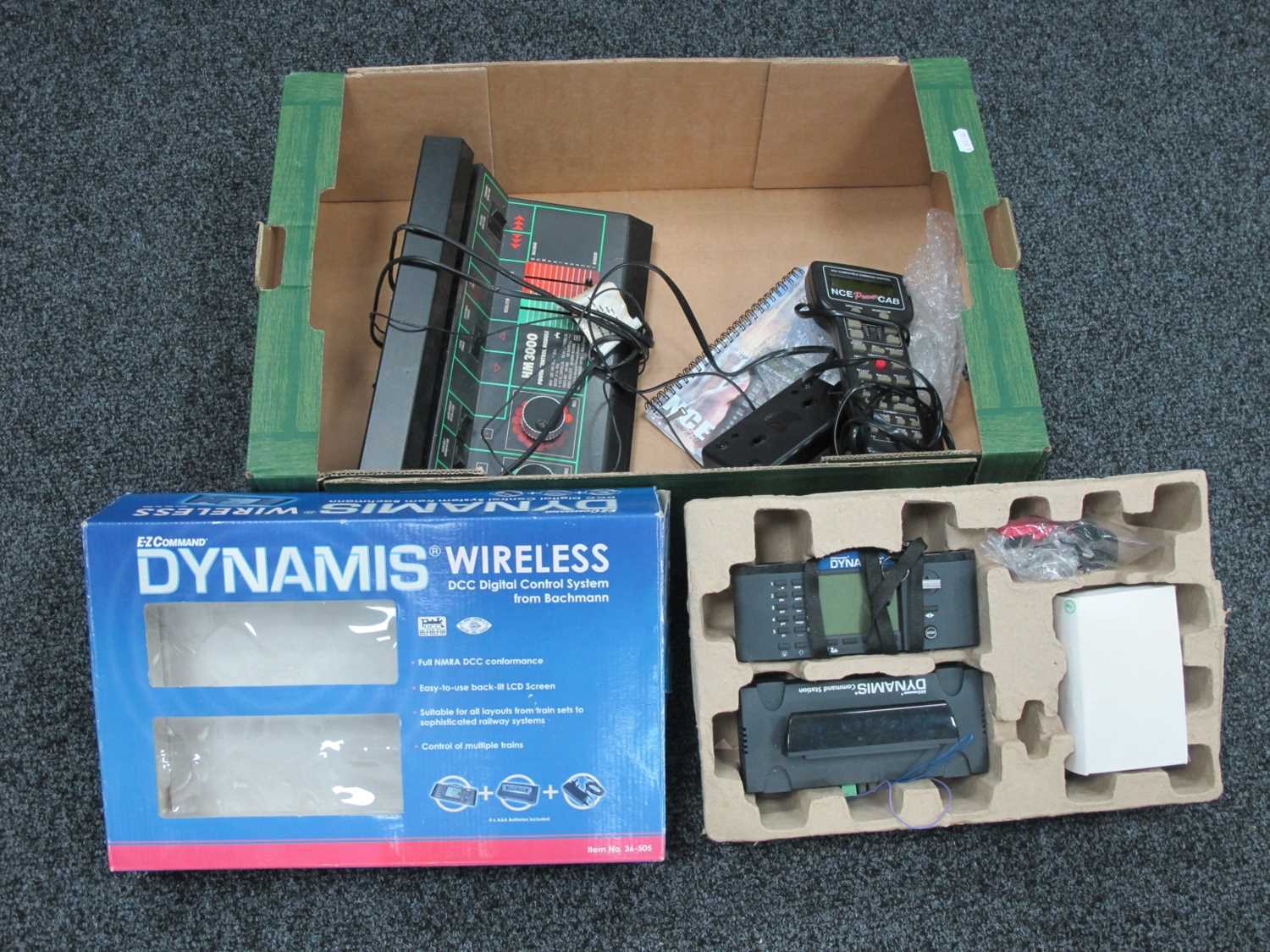 Lot 856 - Model Railway Controllers including E-Z