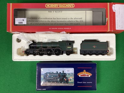 Lot 599 - Two 'OO' Gauge/4mm Boxed Steam Locomotives,...