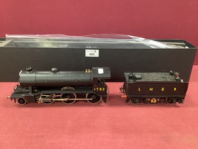 Lot 603 - A Kit Built'O' Gauge/7mm Class K3 (Jazzer) 2-6-...