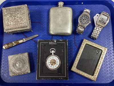 Lot 118 - Sheffield Forgemasters Pewter Hipflask, gent's...