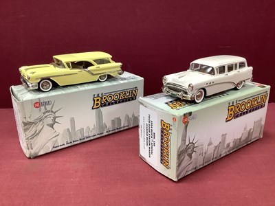 Lot 767 - Two 1:43 Scale Cast Metal Model Automobiles by...