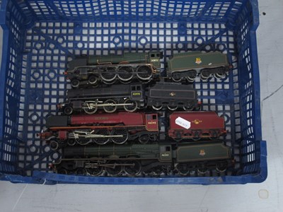 Lot 478 - Four 'OO' Gauge/4mm Kit Built Unboxed Steam...