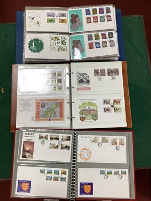 Lot 556 - Over 200 FDC's From Guernsey and Jersey,...