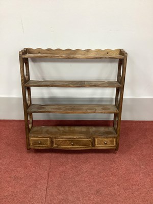 Lot 1467 - Alan 'Acornman' Grainger Walnut Wall Rack,...