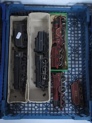 Lot 449 - Four 'OO' Gauge/4mm Kit Built/Adapted Steam...