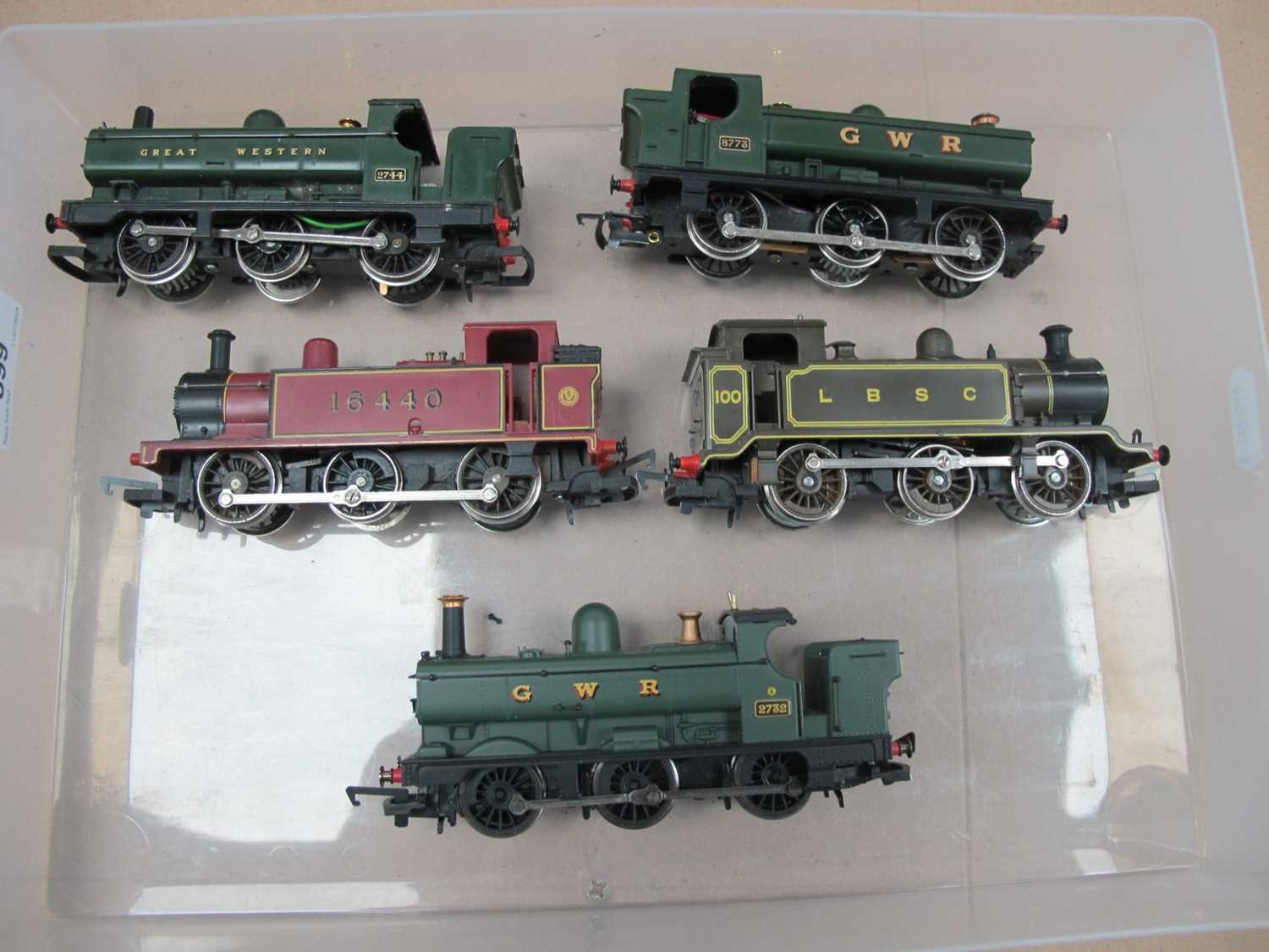 Lot 899 - Five OO Gauge Outline Steam 0-6-0 Locomotives....