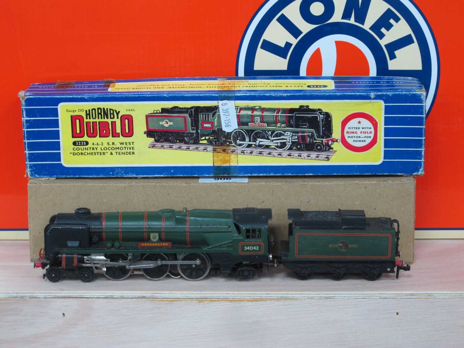 Lot 906 - Hornby Dublo OO Gauge 3 Rail #3235 4-6-2 S.R....