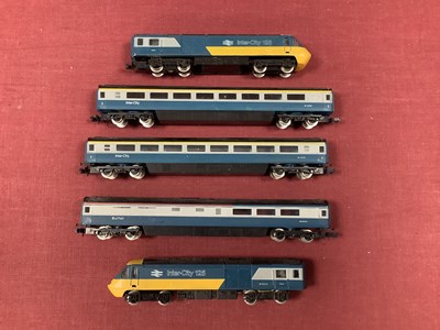 Lot 626 - An 'N' Gauge Intercity 125 Set by Graham...