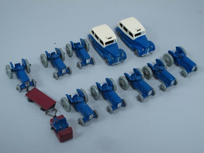 Lot 962 - Eleven Orginal Dinky Toys 'Dublo' Diecast...