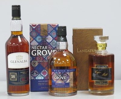 Lot 65 - Glenalba Blended Scotch Whisky Aged 25 Years,...