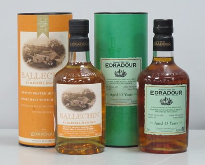 Lot 78 - Edradour Highland Single Malt Scotch Whisky;...