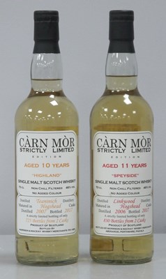 Lot 96 - Carn Mor Strictly Limited Single Malt Scotch...