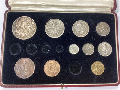 Lot 532 - 1937 Royal Mint Specimen Coin Set, missing a...