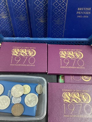 Lot 414 - Collection Of GB Coins And Coin Sets,...