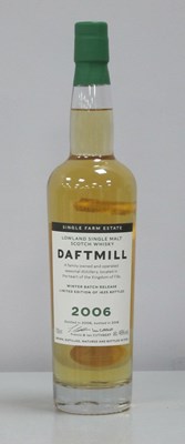 Lot 124 - Daftmill (Fife) Lowland Single Malt Scotch...