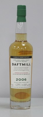 Lot 125 - Daftmill (Fife) Lowland Single Malt Scotch...