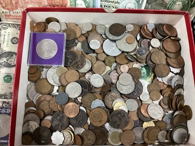 Lot 418 - Large Collection Of GB And World Coinage And...