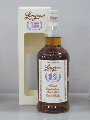 Lot 154 - Longrow Limited Edition 18 Years Old Peated...