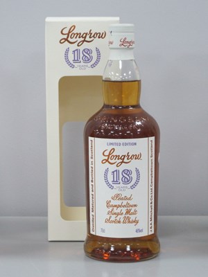 Lot 155 - Longrow Limited Edition 18 Years Old Peated...