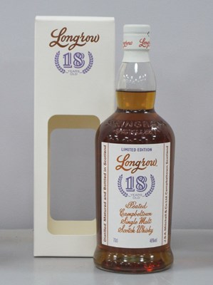 Lot 156 - Longrow Limited Edition 18 Years Old Peated...