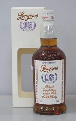 Lot 157 - Longrow Limited Edition 18 Years Old Peated...