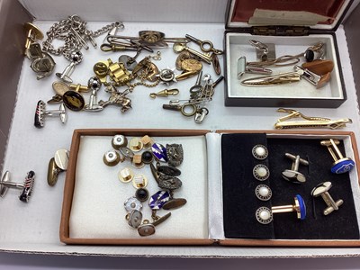 Lot 222 - Assorted Cufflinks, including Sheffield...