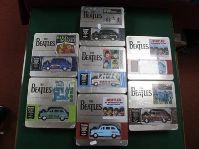 Lot 350 - Seven 'The Beatles Single Sleeve Die Cast...