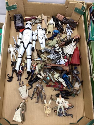 Lot 361 - A Quantity of Star Wars Themed Plastic Action...