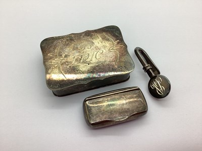 Lot 147 - A Hallmarked Silver Trinket / Pill Box, HC,...