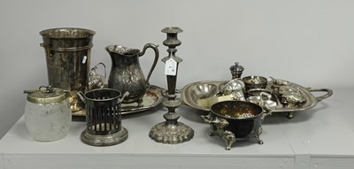 Lot 1 - A Mixed Lot of Assorted Plated Ware, including...