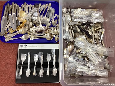 Lot 89 - A Mixed Lot of Assorted Plated Cutlery,...