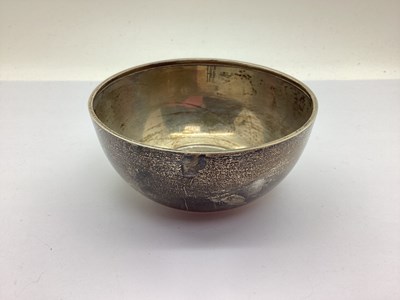 Lot 165 - A Hallmarked Silver Bowl, EBSs, London 1937,...