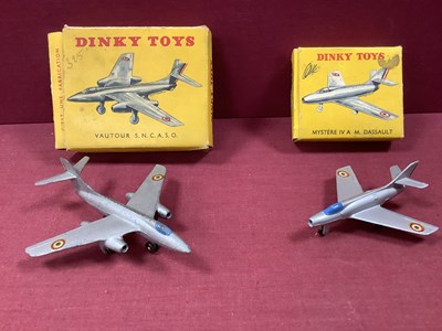 Lot 676 - Original French Dinky No 60B Vautour and No...