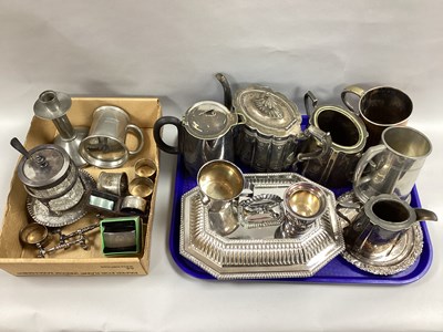 Lot 88 - Assorted Plated Ware, including four...