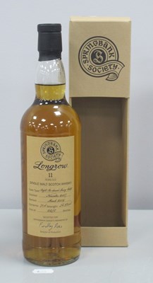 Lot 205 - Springbank Society Longrow Single Malt Scotch...