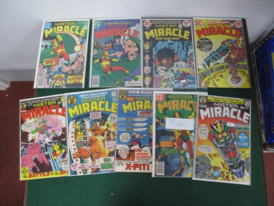 Lot 515 - Nine Mister Miracle Comic Books by DC, to...