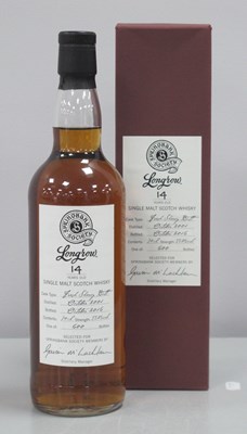 Lot 215 - Springbank Society Longrow Single Malt Scotch...