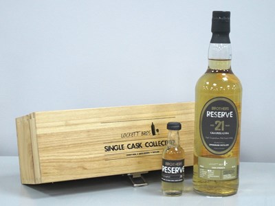 Lot 217 - Lockett Bros Reserve Aged 21 Years Single...