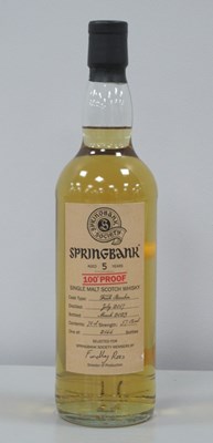 Lot 218 - Springbank Society Springbank Single Malt...