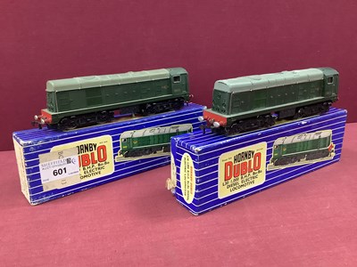 Lot 601 - Two Hornby Dublo 'OO' Gauge/4mm Three Rail...