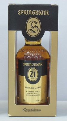 Lot 254 - Springbank Campbeltown Single Malt Scotch...