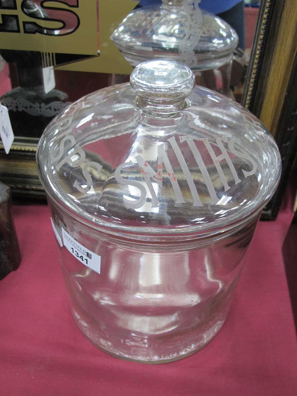 Lot 1341 - Advertising, Smith's Crisps Glass Counter Jar...