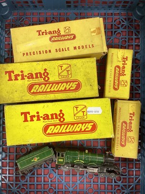 Lot 532 - Four Triang T.T Gauge Steam Locomotives,...